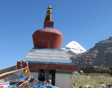 Kailash view from Yam Dwar