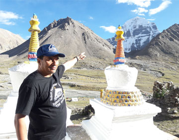 View of Mount Kailash